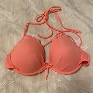 Victoria Secret Coral Bathing Suit Top